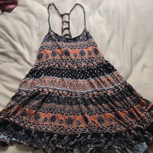 Patterned Tank Top